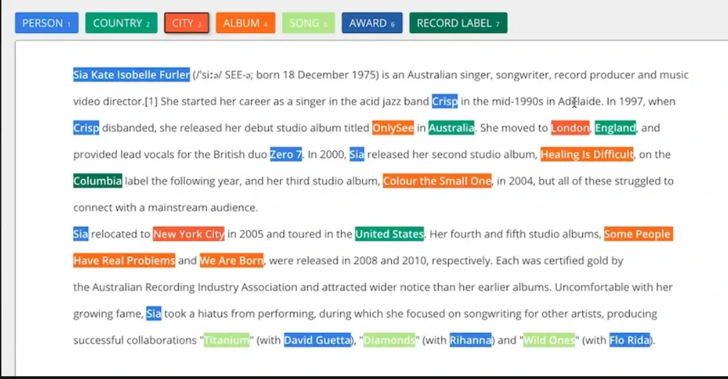 Text Annotation Services